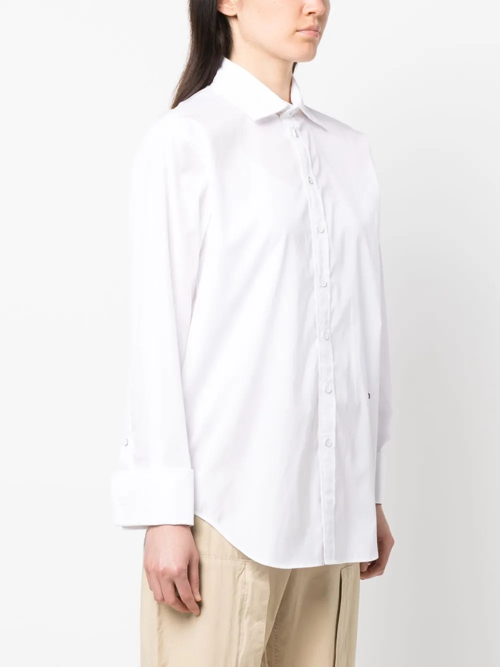 Rag & Bone Classic Button-up Shirt In Weiss