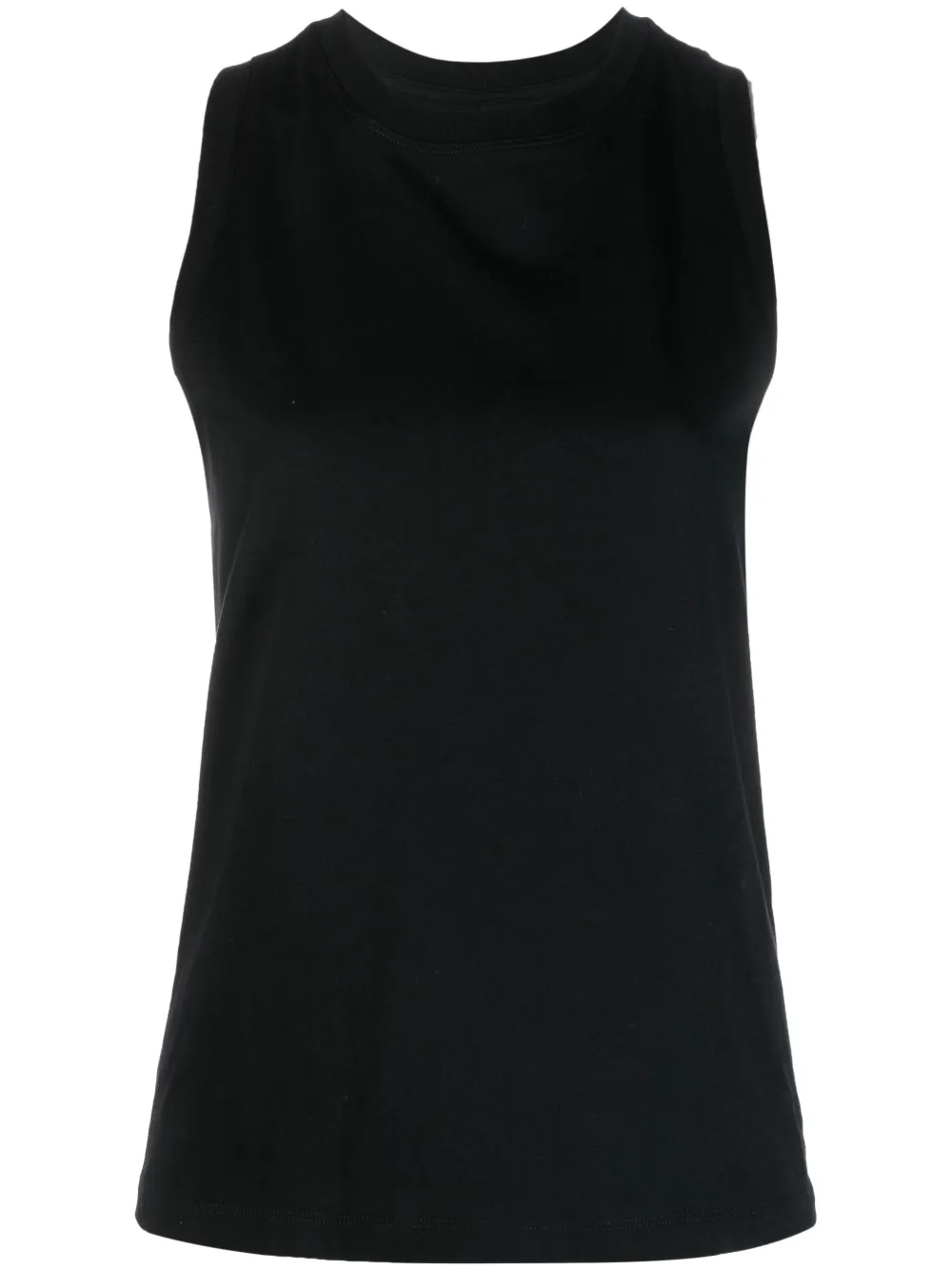 Armarium Cotton Tank Top In Schwarz