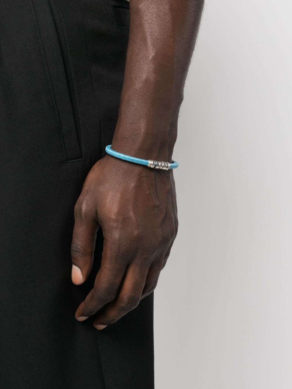 Gas Bijoux Armband met open cuffs - Blauw