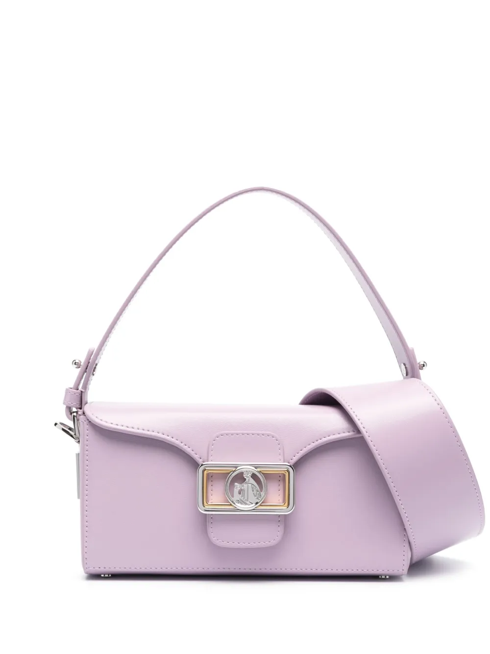 Lanvin Pencil leather shoulder bag - Purple