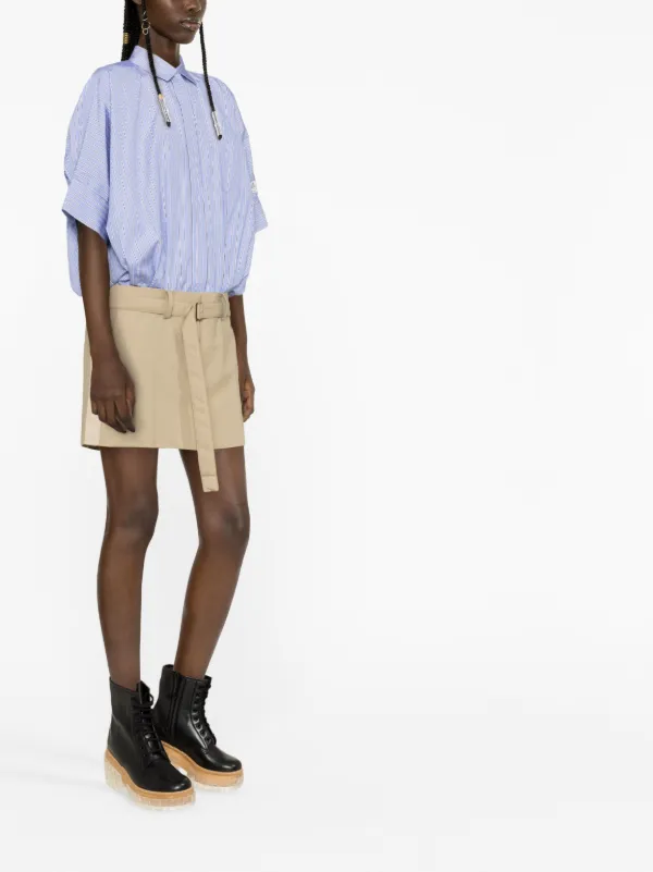 Sacai Thomas Mason Cotton Shirt Dress - Farfetch