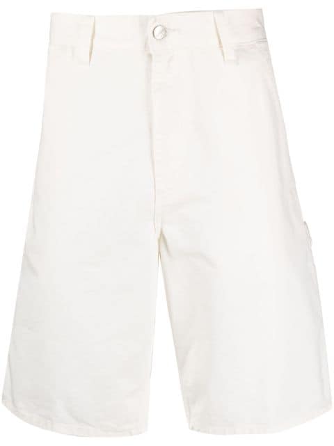Carhartt WIP logo-patch cotton shorts 