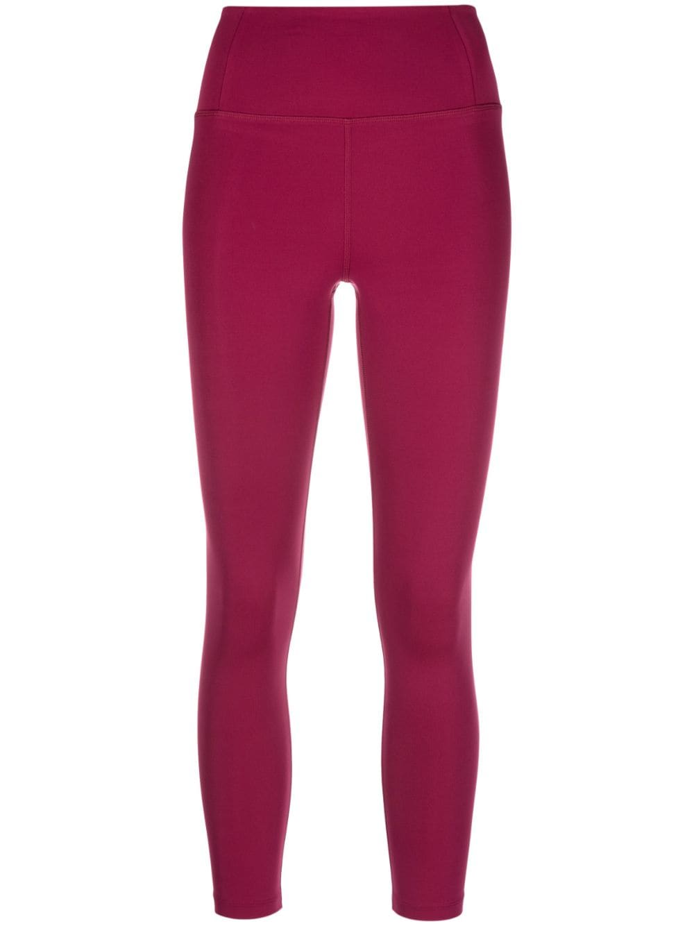 Shop Girlfriend Collective Float High-rise Performance Leggings In Red