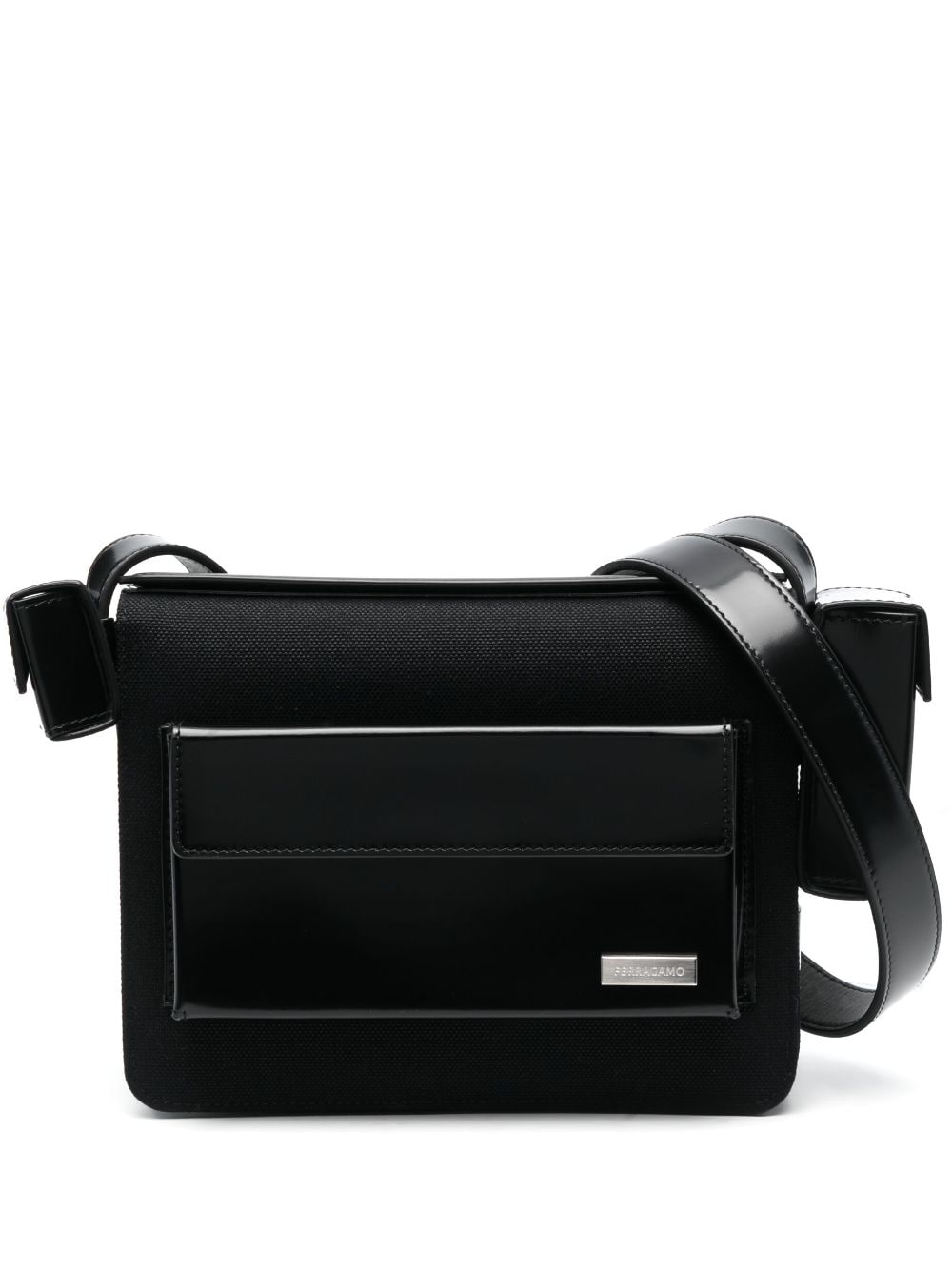Pre-owned Delvaux Madame Leather Crossbody Bag In Black