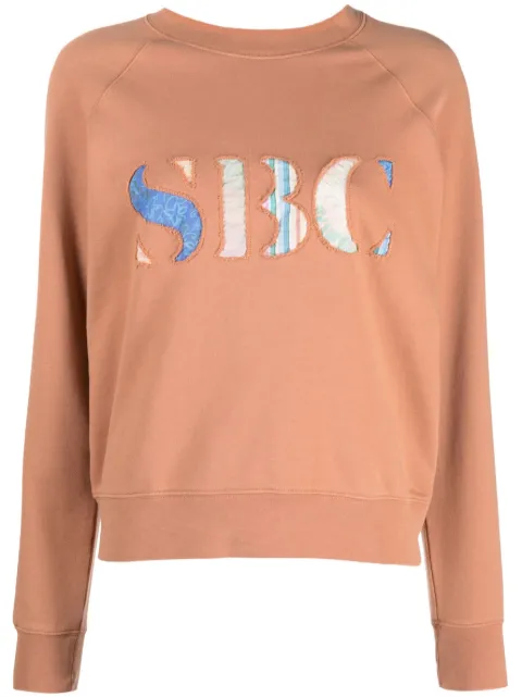 See by Chloé sudadera con aberturas