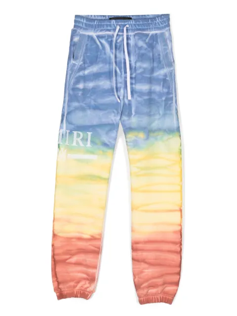 AMIRI KIDS - gradient-effect cotton track pants