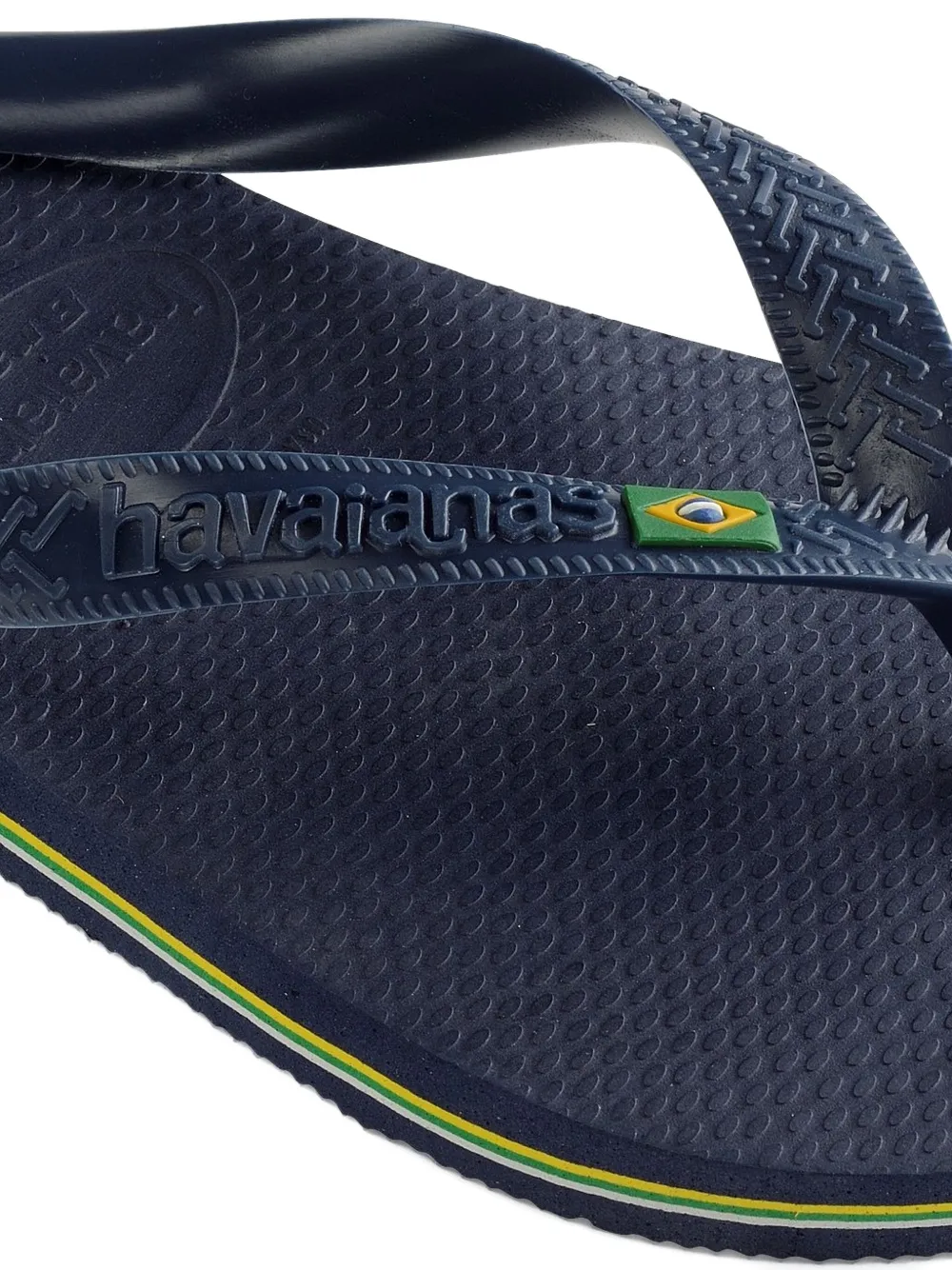 Havaianas Brasil logo thong flip-flops Blue