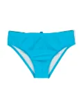 DSQUARED2 KIDS plain elasticated swim trunks - Blue