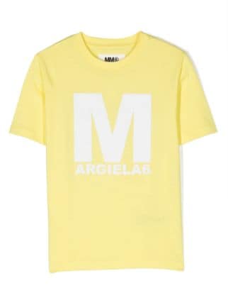 Maison Margiela logo-print Cotton T-Shirt - Farfetch