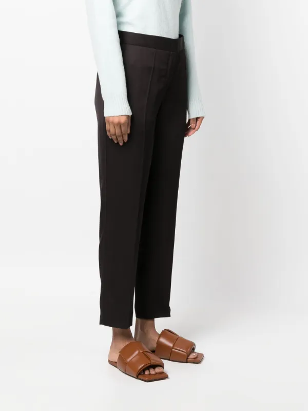 最終価格【JIL SANDER】クロップドチノパンツ size50 Jil Sander クロップドパンツ | ブラウン | FARFETCH JP