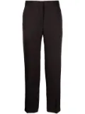 Jil Sander cropped twill trousers - Brown