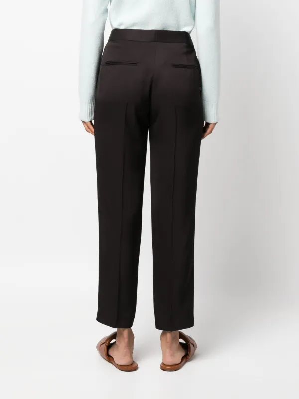 Jil Sander クロップドパンツ | ブラウン | FARFETCH JP