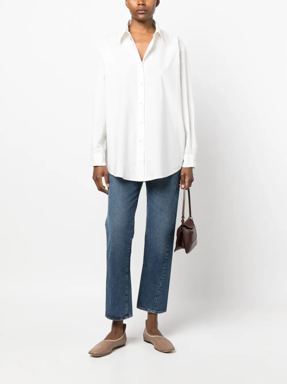 Forte Forte Blouse met lange mouwen - Wit
