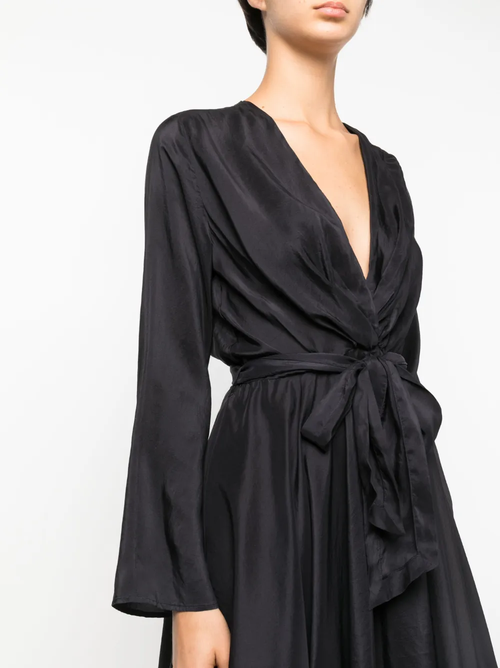 Zimmermann sueded hotsell robe dress