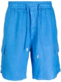 Vilebrequin logo-patch swim shorts - Blue