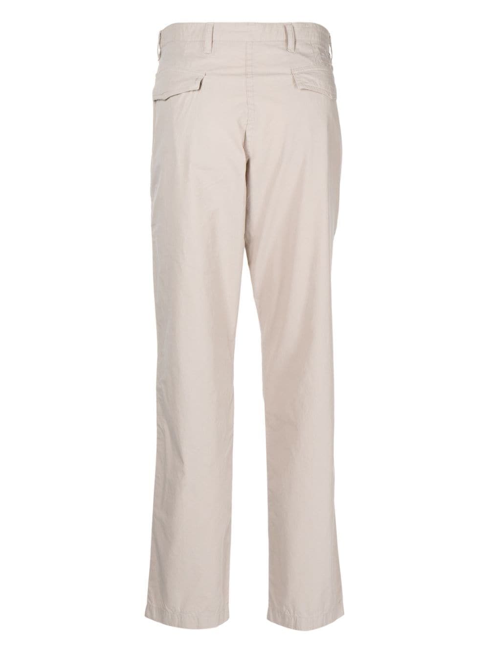 Shop Ps By Paul Smith Four-pocket Cotton Chinos In Grey
