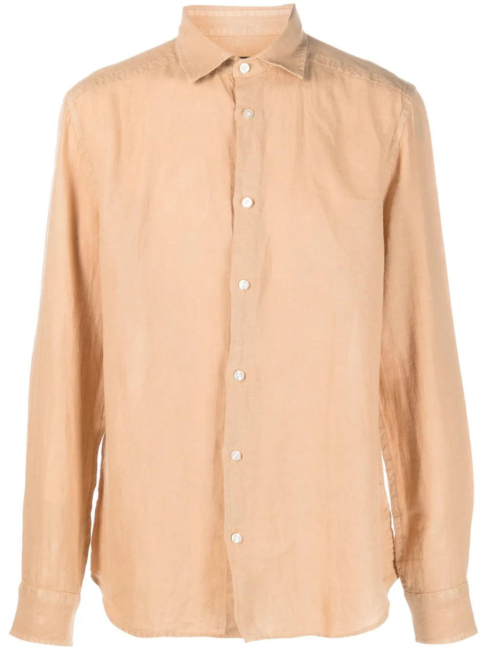 Peuterey plain linen shirt | Neutrals | Image 1