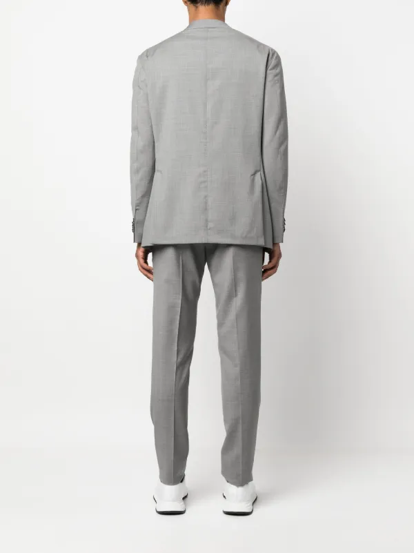 LUIGI BIANCHI MANTOVA Virgin Wool double-breasted Suit