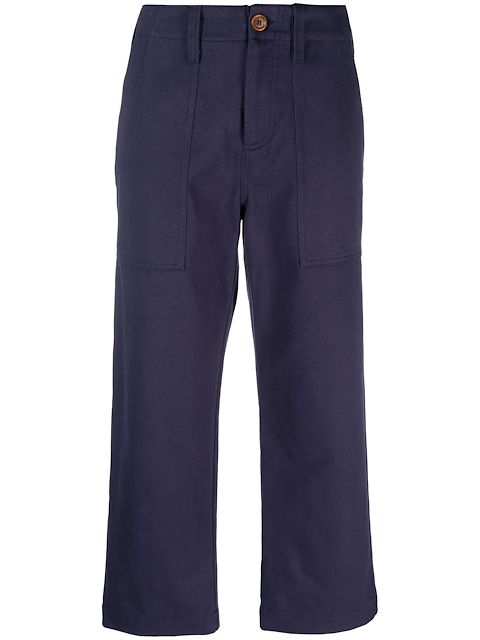 Jejia Pantaloni crop con dettaglio cuciture