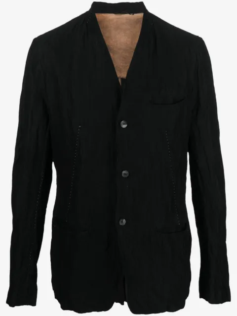 Masnada textured cotton-blend blazer