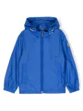 Moncler Enfant plain lightweight jacket - Blue