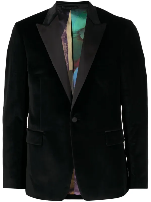 Paul Smith slim-fit Velvet Tuxedo Jacket - Farfetch