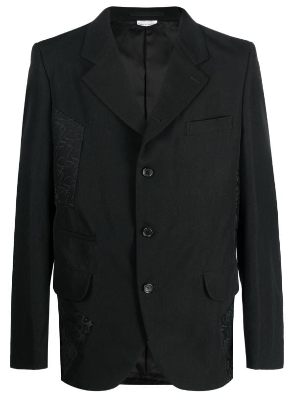 Plus Black Basic Single Breasted Oversized Blazer