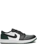 Jordan Air Jordan 1 Low G ""White/Black/Noble Green/Pollen"" sneakers