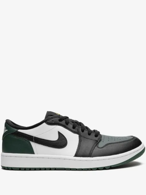 Jordan Air Jordan 1 Low G "White/Black/Noble Green/Pollen" sneakers