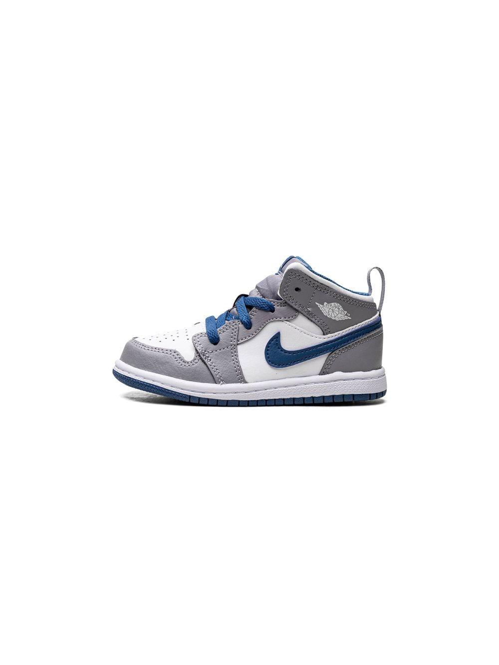 Shop Jordan 1 Mid Sneakers In Grey