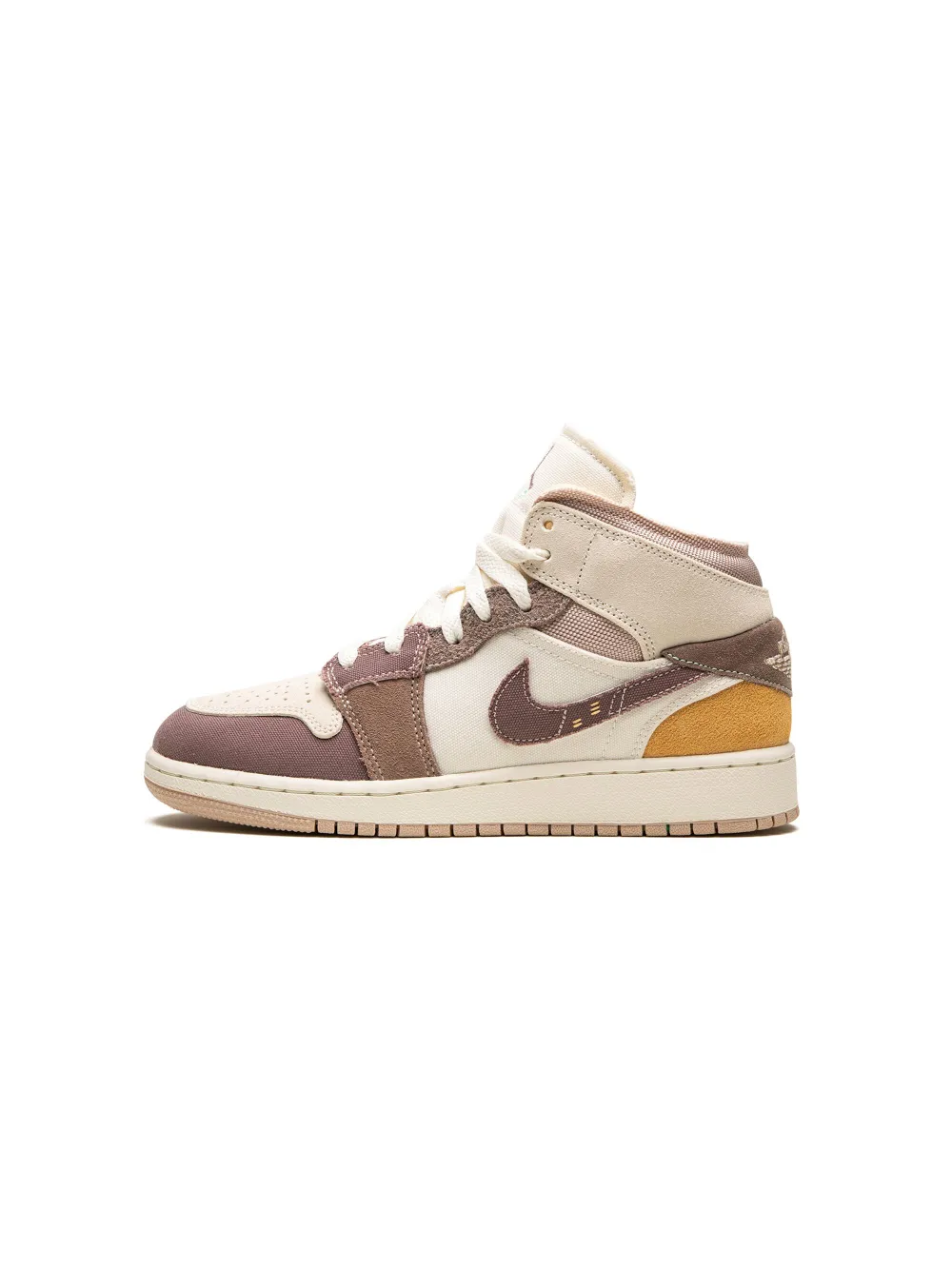 Air Jordan 1 Mid SE Craft "Inside Out - Taupe Haze" Sneakers
