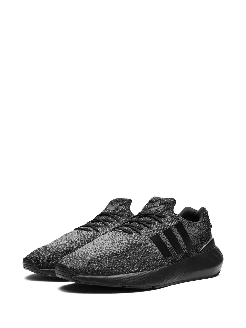 adidas gazelle silver green womens adidas Swift Run 22 Decon Running Shoe in Black/Black/Carbon at Nordstrom, Size 10.5 main image 0