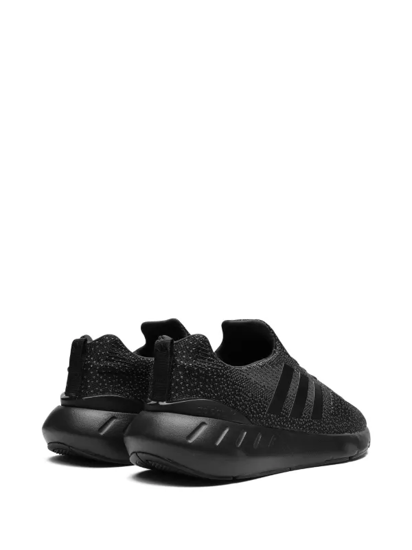 adidas black swift trainers
