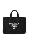 Prada Raffia tote bag - Black