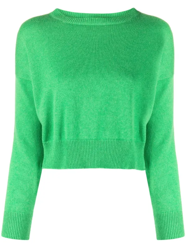 Teddy Cashmere Genova Cropped Cashmere Jumper Farfetch