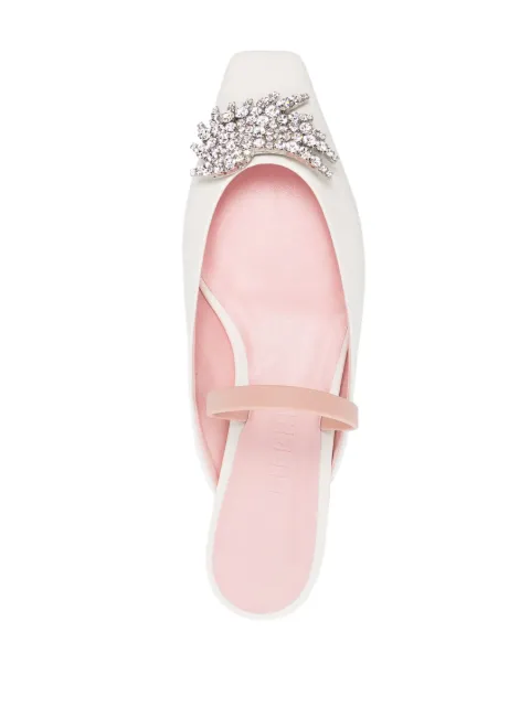 Pīferi Drizella crystal-embellished ballerina shoes DRIZELLAFLATNAC - 3