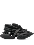 Balmain Unicorn leather low-top sneakers - Black