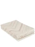 Missoni Home Catullo zigzag blanket - Neutrals