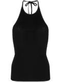 AGOLDE Gabby halterneck tank top - Black