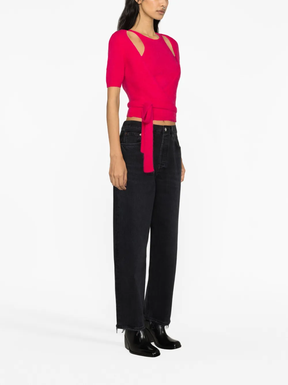 AGOLDE Jeans met toelopende pijpen - Zwart