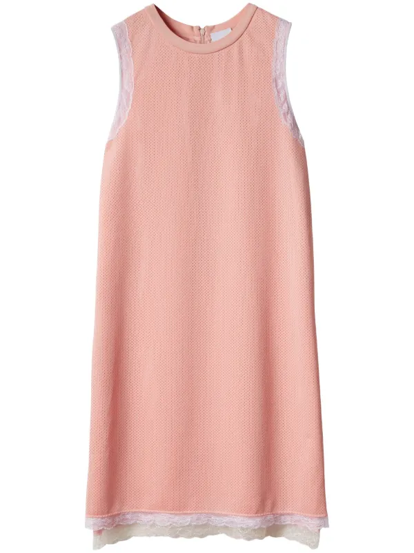 Burberry lace trim Dress Farfetch