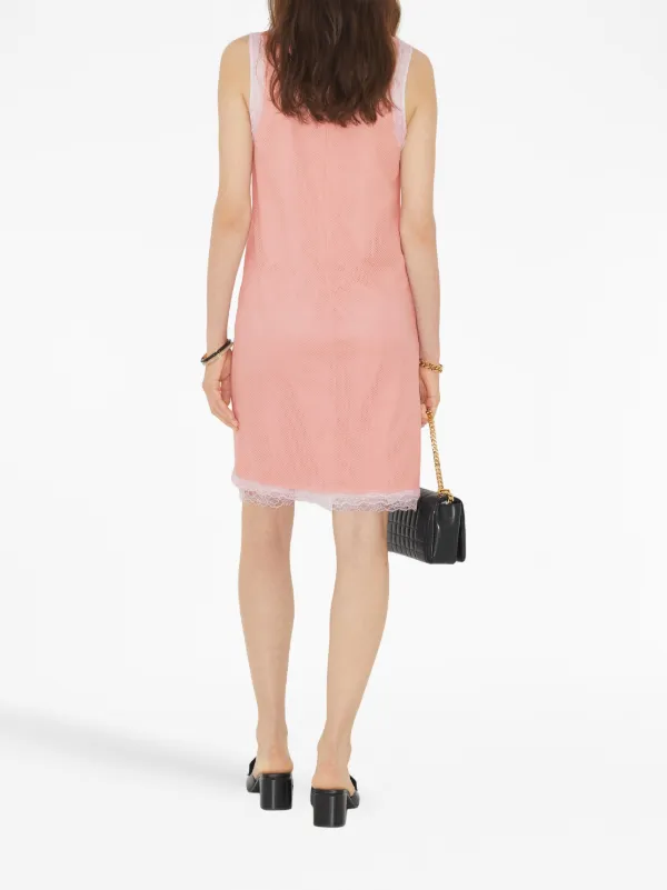 Burberry dress pink best sale