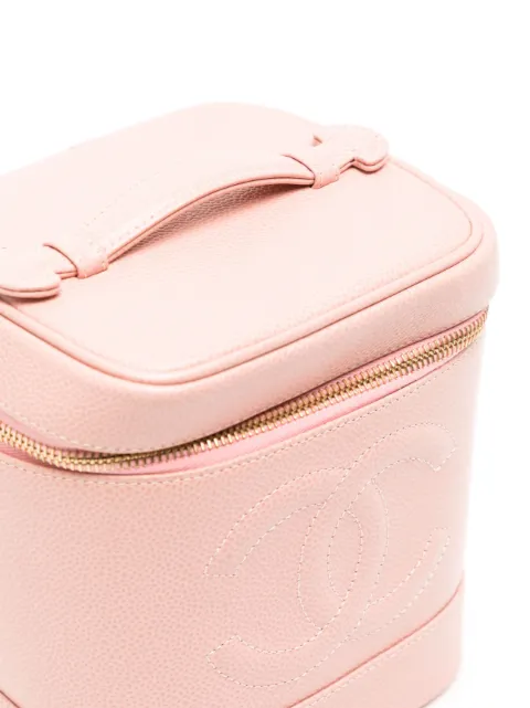 CHANEL Pre-Owned 2003 CC logo-embossed vanity bag 8817074 - 3