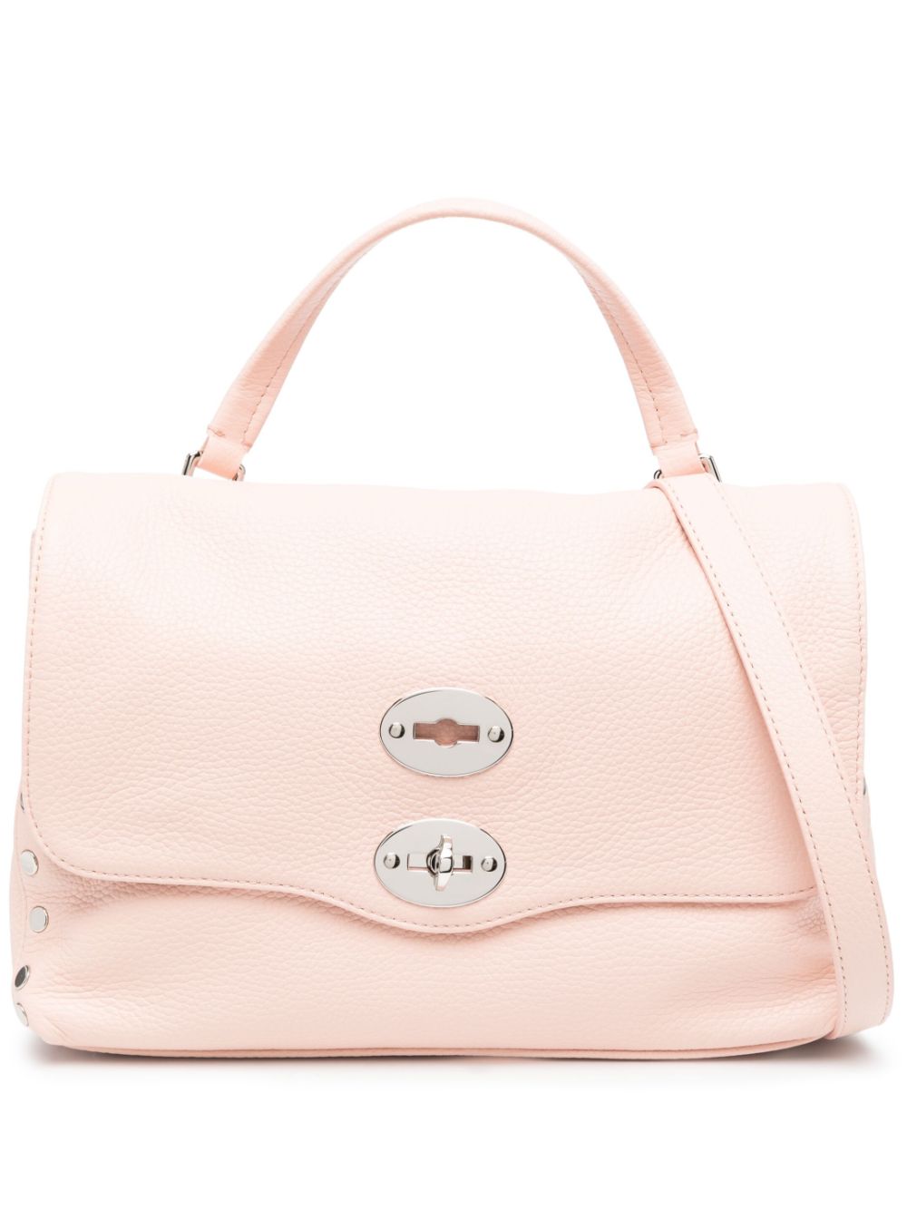 Shop Zanellato Postina Leather Tote Bag In Pink