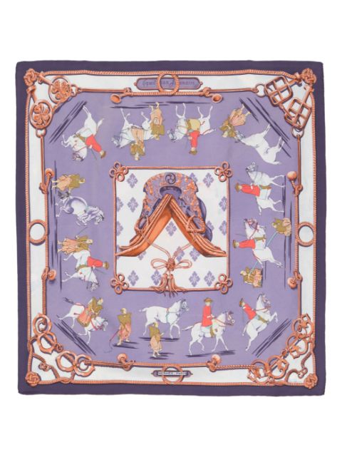 Hermès - pre-owned Equitation Japonaise scarf