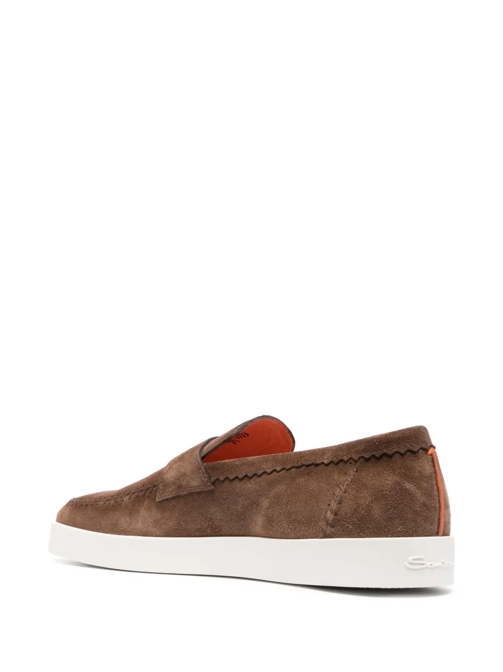 Santoni Banker Loafer Sneaker In Braun