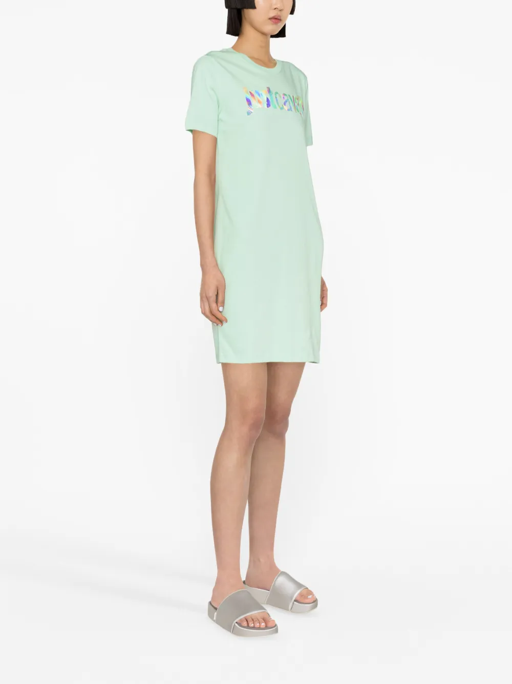 Mint green shop t shirt dress