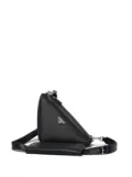 Prada Triangle Saffiano-leather shoulder bag - Black