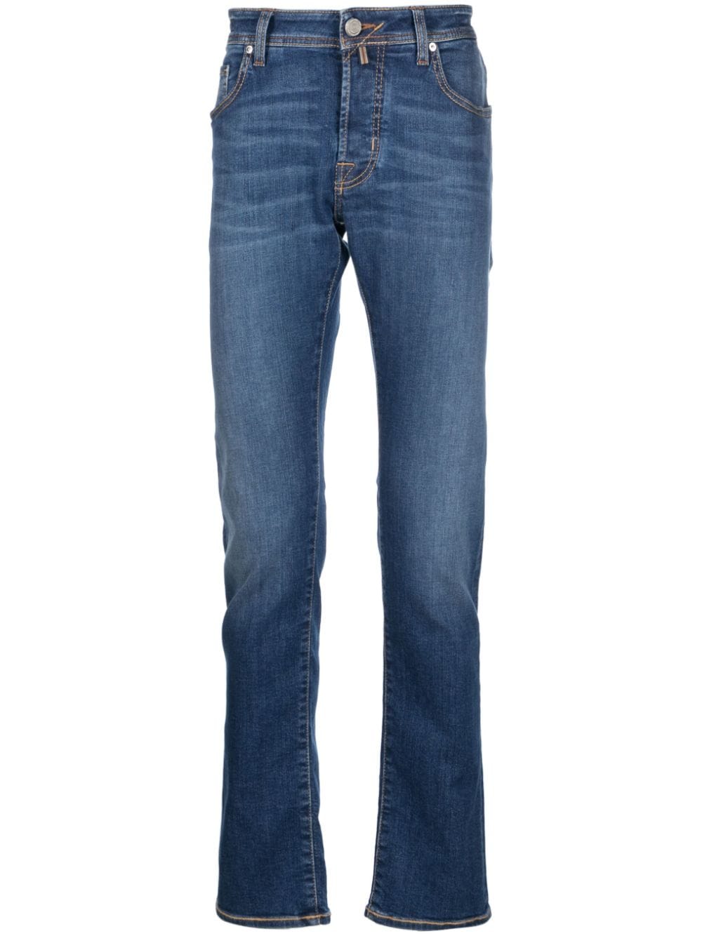 Jacob Cohen Slim-cut Leg Jeans In Blau