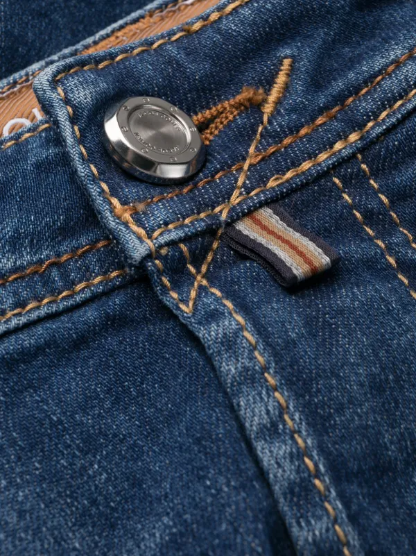 Jacob Cohën slim-cut Leg Jeans | Blue | FARFETCH IN
